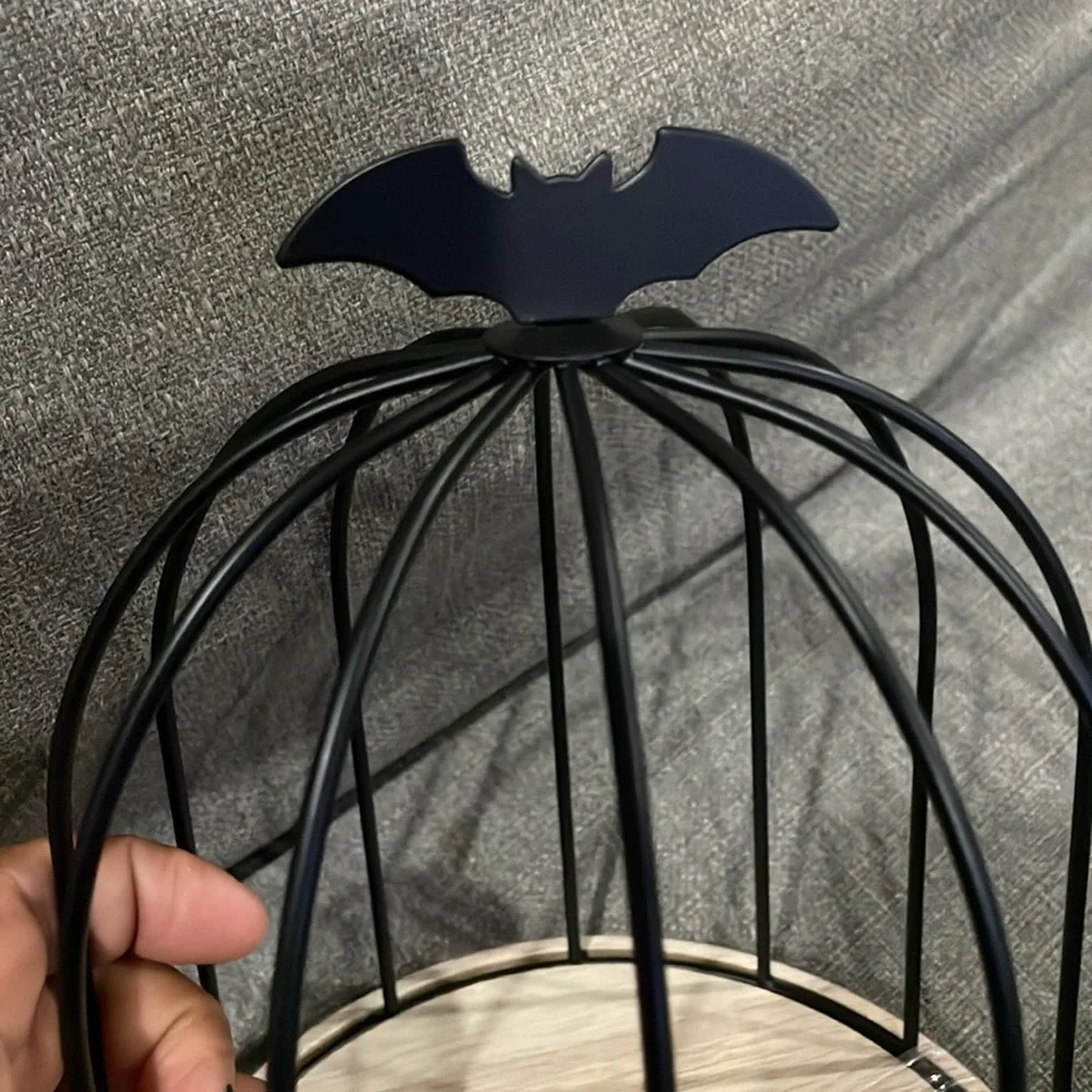 Target Bullseye Playground Halloween Bat Birdcage Grass felt pumpkin & Skull nwt